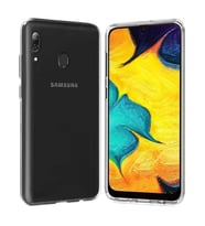 Samsung Galaxy A30 Ultra İnce Silikon Kılıf Şeffaf