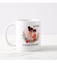 Canım Annem Yazılı İsme Özel Kupa Bardak