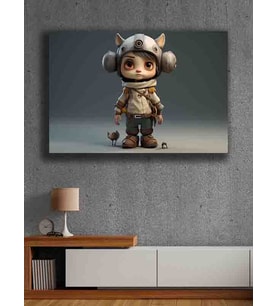 Koç stüdyo Modern tasarım kanvas tablo 50x70 (Çok Renkli)