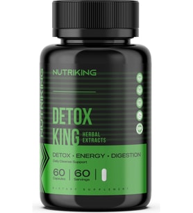Nutriking Detox King Herbal Extracts 60 Kapsül – Bitkisel Detoks & Sindirim Desteği