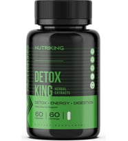 Nutriking Detox King Herbal Extracts 60 Kapsül – Bitkisel Detoks & Sindirim Desteği