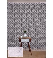 VAKKO  MODEL BEYAZ RENK İP PERDE HAZIR DÜĞMELERİ DİKİLMİŞ İP PERDE 300*270 cm