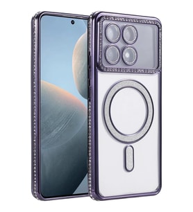 Poco X6 Pro Joke Simli Magneticsafe Kılıf - Derin Mor