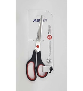 Cassa Makas İnoxy 24 CM Ofis Büro Makası Kırmızı Siyah (12 Li Paket)