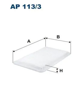 FILTRON AP1133 Hava Filtresi ZJ0113Z40 ZJ0113Z409A