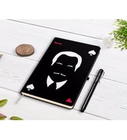 BK Gift Kişiye Özel Godfather Baba Tasarımlı Siyah Defter ve Kalem Hediye Seti-11