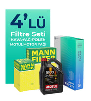 MANN BMW 3.20i Motul Motor Yağlı Bakım Seti (2004-2012) 4LU