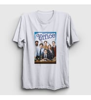 Presmono Unisex Beyaz Poster Dizi The Office T-Shirt 345791tt