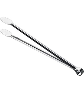 36 Cm-32 Cm-27 Cm Uzun-Kısa Boy Çelik Yemek Barbekü Izgara Kömür Köz (36 cm - 1 Adet)