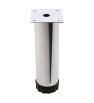 METAL BAZA AYAK 12 CM KROM ( 1 ADET FİYATIDIR )
