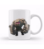 Clash of Clans Clash Royale Golem Goblin Kupa Bardak Porselen