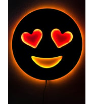 Emoji Led Işıklı Tablo