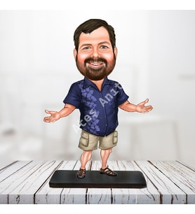 Ahşap_Karikatür_biblo _ATS-115