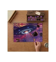 Ufo - Uzay Gemisi Tasarımı 240 parça Ahşap Puzzle Ahşap Kutuda MP09186