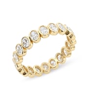 1.49 Ct Oval Pırlanta Tamtur Yüzük (Sarı)