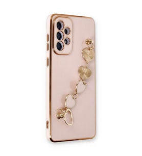 Samsung Galaxy A53 5g Kılıf Esila Silikon - Pudra