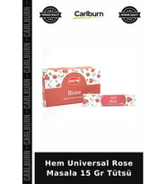 Özel Üretim Gül Kokulu Aromaterapi Ev Kokusu Meditasyon Hem Unıversal Rose Masala 15 Gr Tütsü