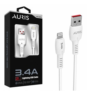 AURIS ARS-CB04 Lightning USB Kablo 3.4A / 20W (2 Metre)
