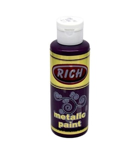 Rich Metalik Akrilik Boya 120 cc. 751 MÜRDÜM 