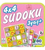 4 x 4 Sudoku – 2 (3 Yaş +)