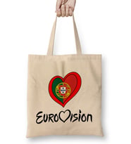 Eurovision Portugal Heart Bez Çanta Uzun Saplı