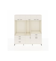 Hyperion Gardrop 8 Raflı 4 Çekmeceli 3 Askılı 220x44x243 Aytaşı-Aytaşı/Aytaşı