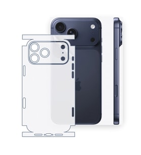 SChitec Apple iPhone 17 Pro Max Uyumlu Fullbody Arka Kaplama Hidrojel Koruyucu Film