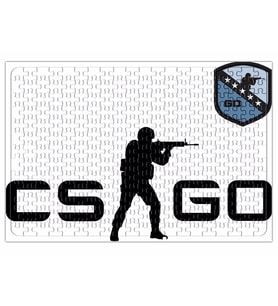 Counter Strike Uniform Puzzle 240 Parça Yapboz