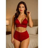 Mulvxbrf Brf02  Yüksek Bel Şortlu Bralet Takım (Mulvix)