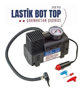 ModaCar Oto Çakmağından Çalışan Lastik Şişirici Kompresör