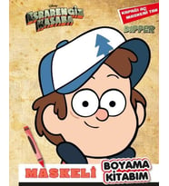 Disney Esrarengiz Kasaba Maskeli Boyama DIPPER
