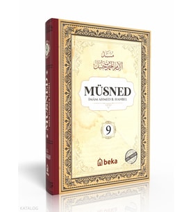 Müsned - Ahmed bin Hanbel - 9. Cilt - (Ciltli) (Arapça Metinli) Beka Yayınları İmam Ahmed B. Hanbel