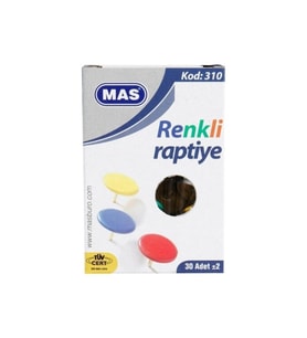 Mas Raptiye PVC Kaplı Renkli 310