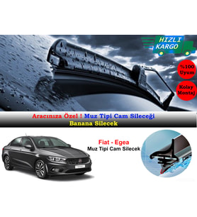 Fiat Egea Muz Silecek Takımı 2015-2019