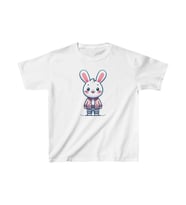 Unisex Çocuk Baskılı T-Shirt - Beyaz