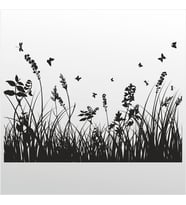 Folyo Sticker Kelebek ADKPQUY673 40cm Uzunluk (Karışık)