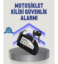 Northcity Disk Fren Kilidi Alarmlı Anti Hırsızlık - Motosiklet, Scooter ve Bisiklet Güvenliği