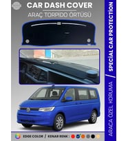 VOLKSWAGEN TRANSPORTER T7 (2021+) Torpido Örtüsü Ön Göğüs Koruma Torpido Koruma Tam Uyum UV Koruma