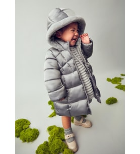 Mayoral Kız Bebek Yumuşak Şişme Mont Gri