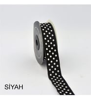 25750-Bordür - 10 mt Siyah