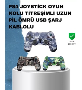 Ergonomik Tasarımlı Oyun Kolu – Hassas Tetikler ve Analog Stickler