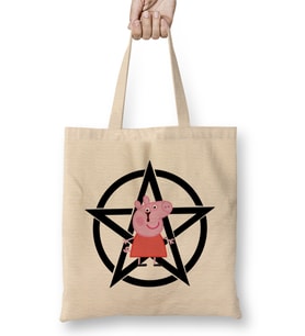 Peppa Cry Bez Çanta Uzun Saplı