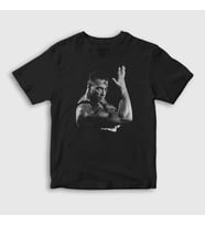 Presmono Unisex Çocuk Siyah Street Fighter Film Jean Claude Van Damme T-Shirt 259212tt
