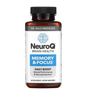 Neuroq Brain Memory & Focus Mental Performance & Neuroprotection 60 Caps.