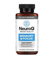 Neuroq Brain Memory & Focus Mental Performance & Neuroprotection 60 Caps.