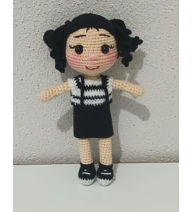 Minyatür Adisa Bebek Amigurumi Organik Oyuncak