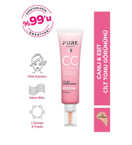 Pure Beauty Canlı ve Eşit CC Krem Spf50 Pa+++ Natural 30 ml