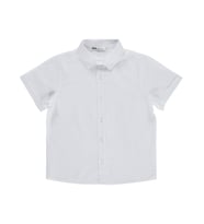 Civil Boys Basic Kısa Kol 10-13 Yaş Gömlek - Beyaz