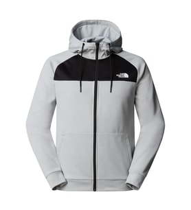 The North Face M Reaxıon Fleece F/Z Hoodıe - Eu Erkek Polar Ceket Nf0A8Cnpeeı1 (Gri)