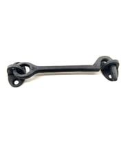 Antika Tarz Dekoratif Pirinç  Çengeli - 13cm, Oksit